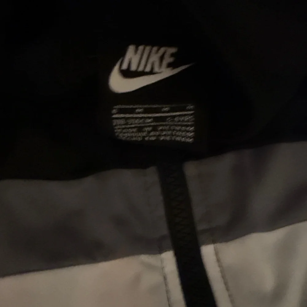 Nike Black, Gray, White Track Jacket & Pants with Red Swoosh - Picture 2 of 2